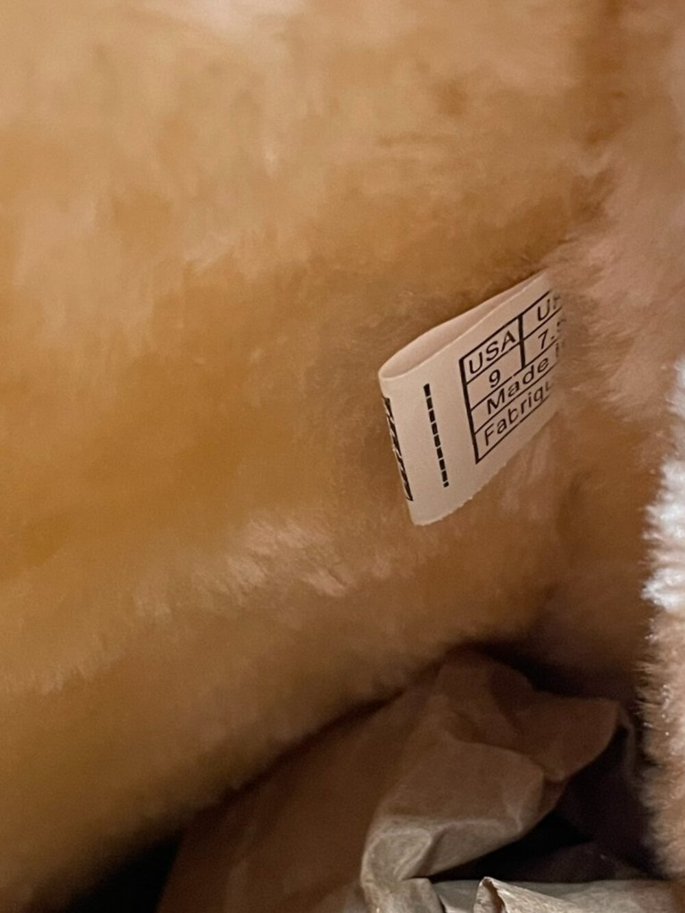 UGG Brown Ribbon Boots 9 - Picture 5 of 11